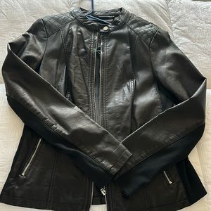 Kenneth Cole Faux Leather Jacket